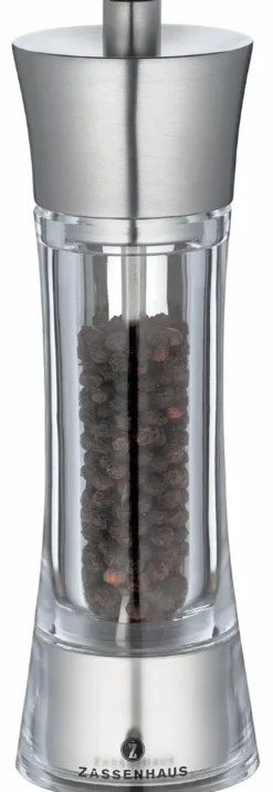 Aachen pepparkvarn 18 cm, Silver