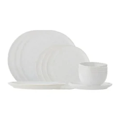 Addison servisset 12 delar, Vit