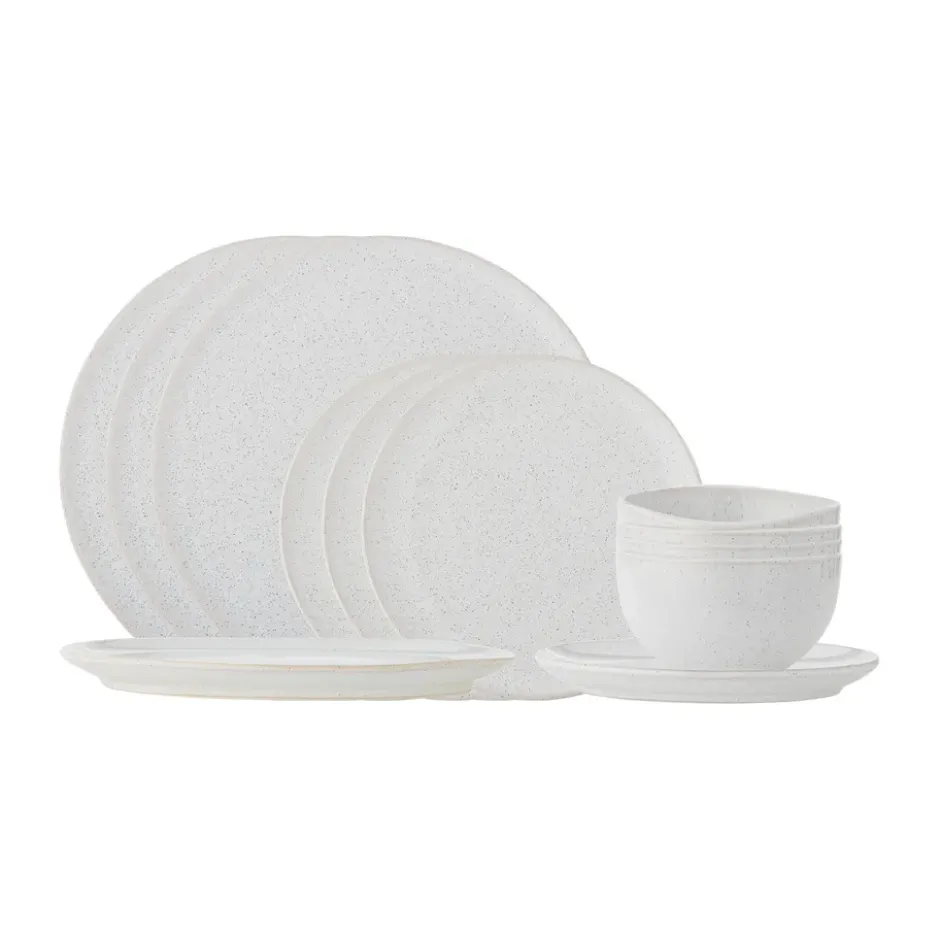 Addison servisset 12 delar, Vit