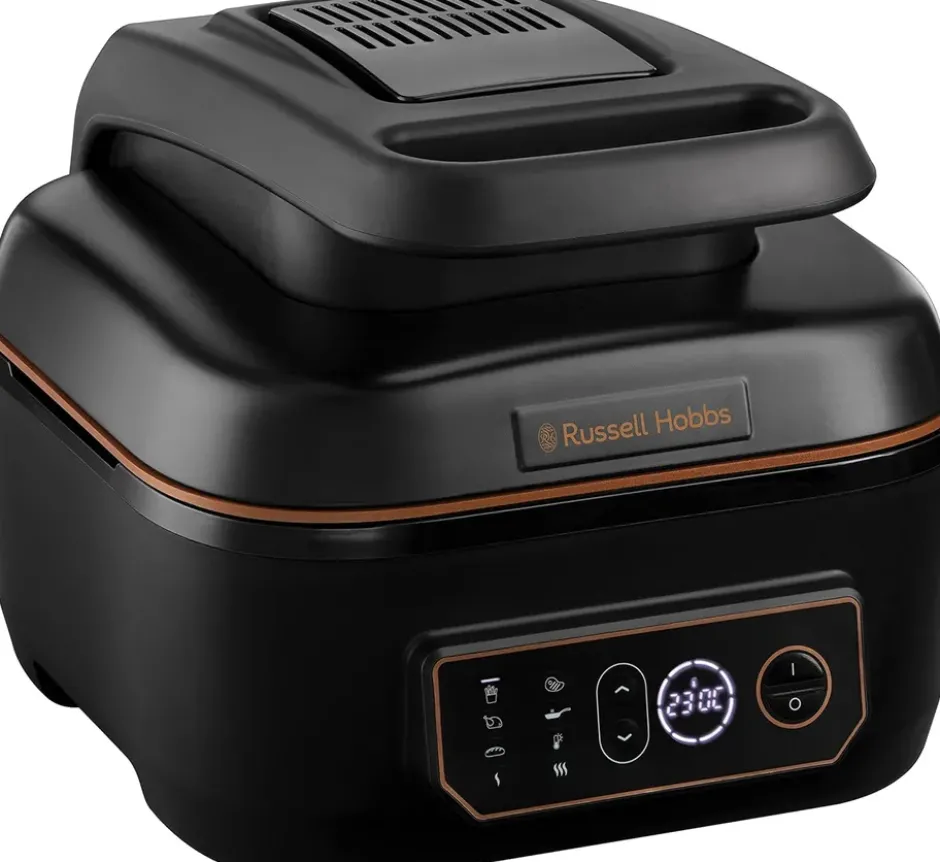 Air fryer & Grill Multi Cooker Satisfry 5,5 l, Svart