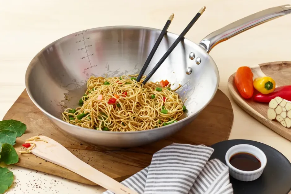 Alchimy wok rostfritt stål, Ø32 cm