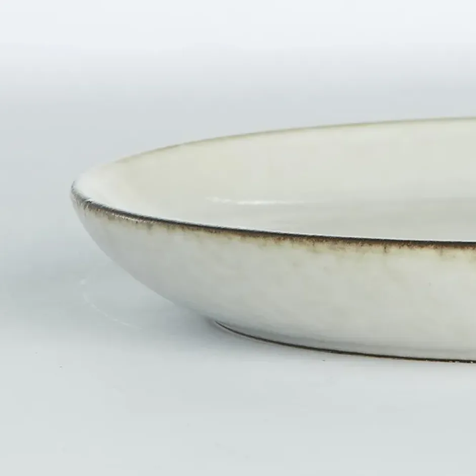 Amera tallrik white sands, Ø20,5 cm