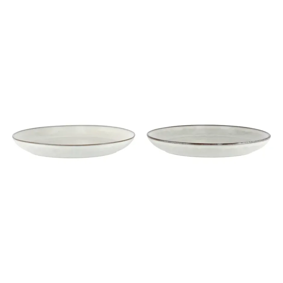 Amera tallrik white sands, Ø20,5 cm