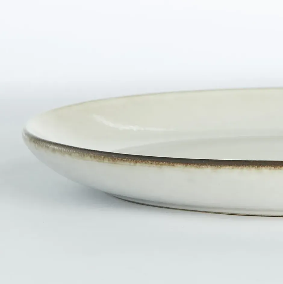 Amera tallrik white sands, Ø26 cm