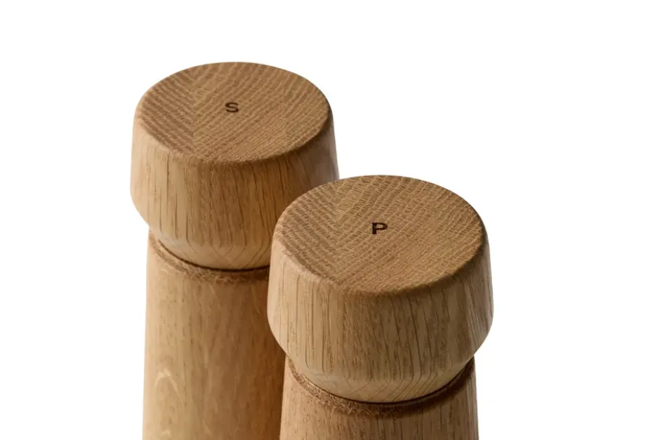 Amsterdam salt- och pepparkvarnset, Natural, FSC oak, 2 delar