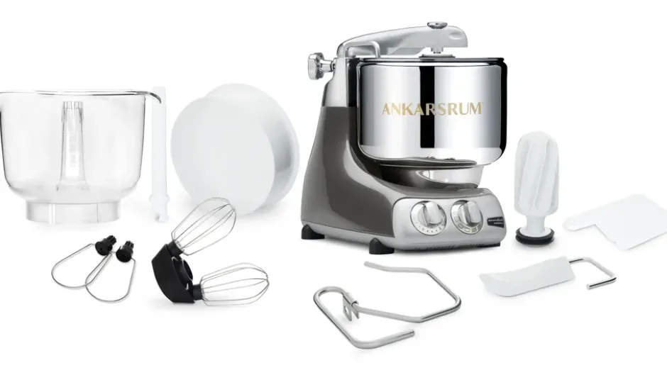 Ankarsrum Original köksassistent, Black chrome