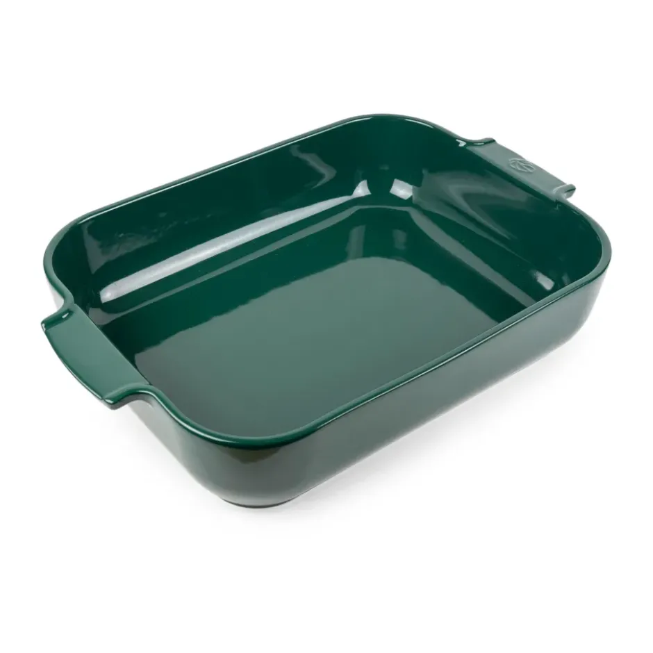 Appolia keramikform 26x40 cm, Forest green