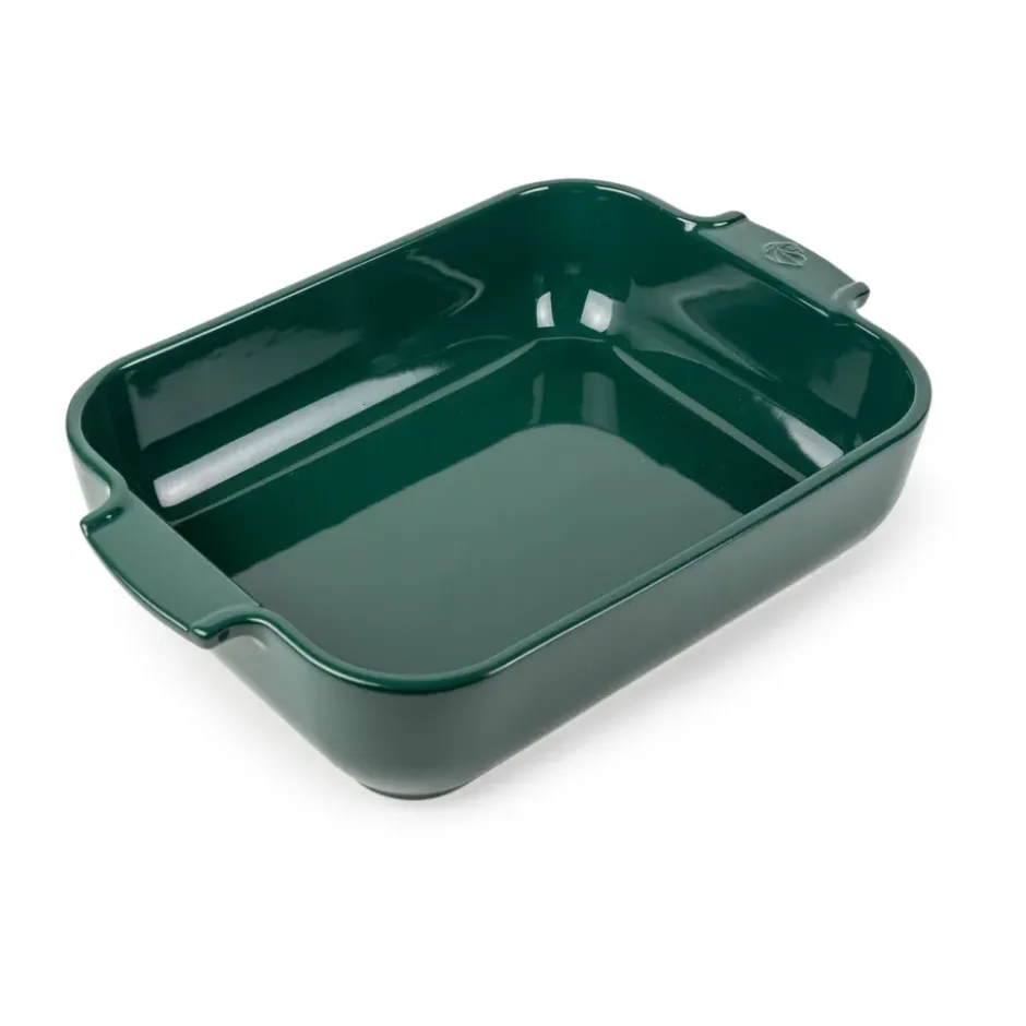 Appolia keramikform 20x32 cm, Forest green