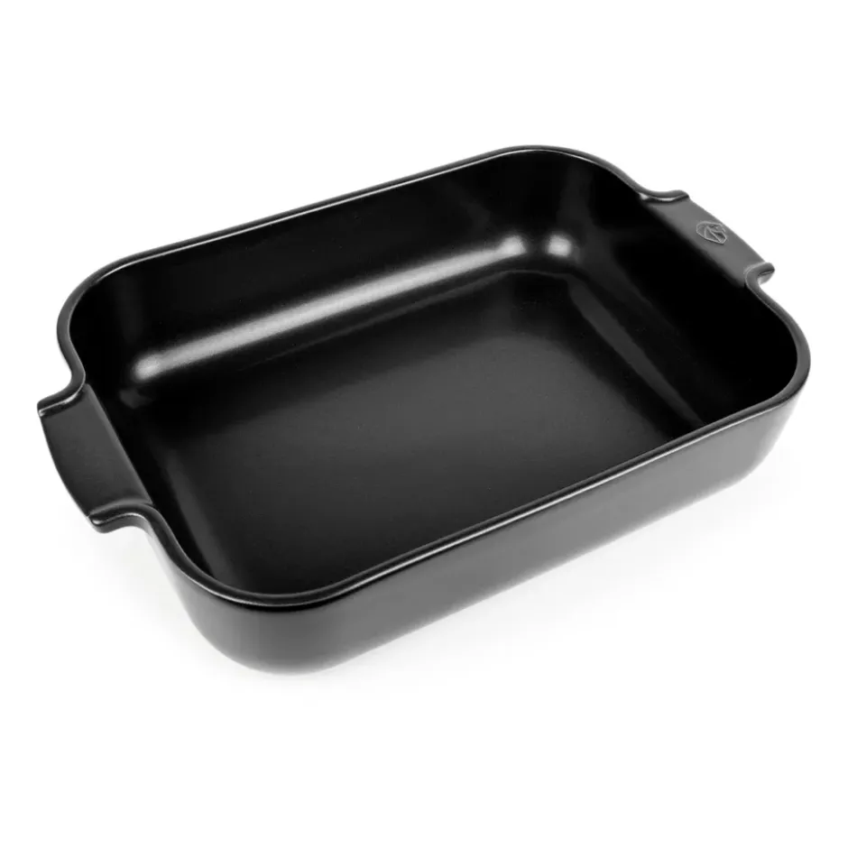 Appolia keramikform 29,5x36 cm, Satin black