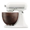 Aritsan 5KSM156 köksmaskin med träskål 4,7 L, Porcelain white-walnut