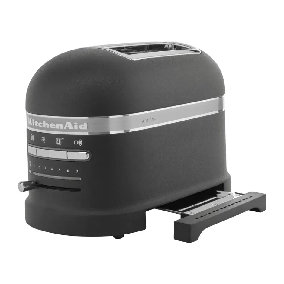 Artisan brödrost 2 skivor, Cast iron black