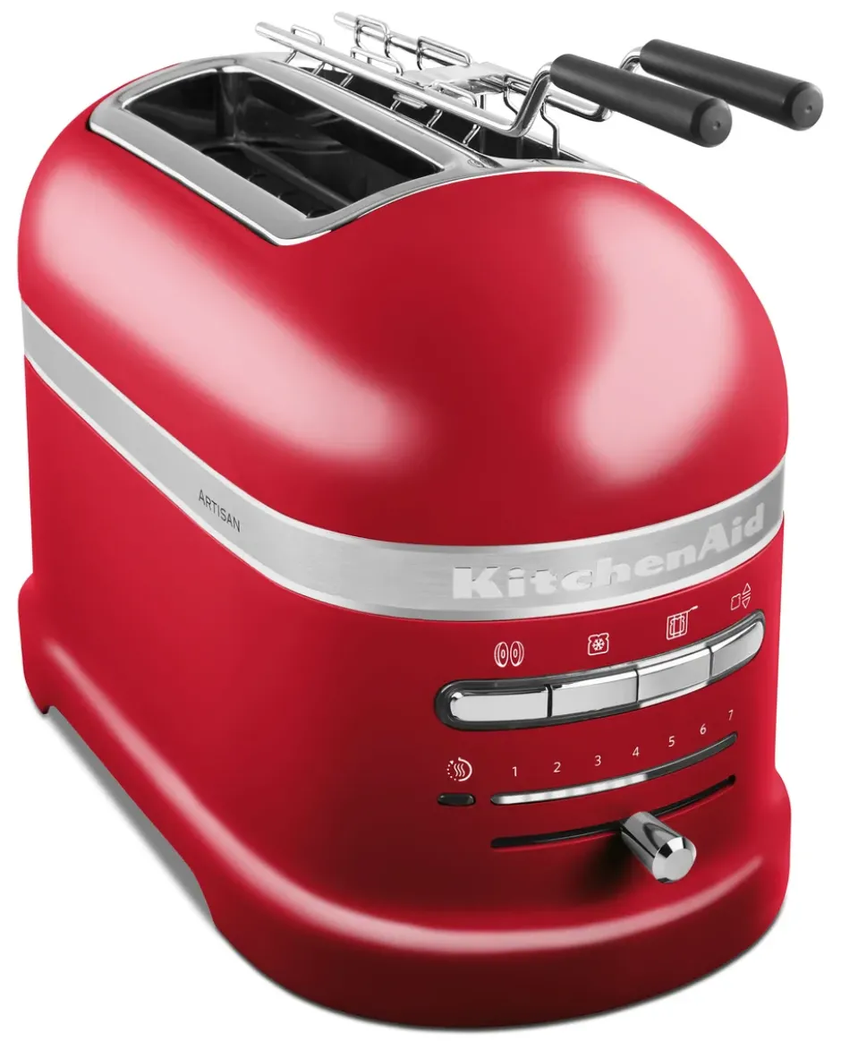 Artisan brödrost 2 skivor, Empire red