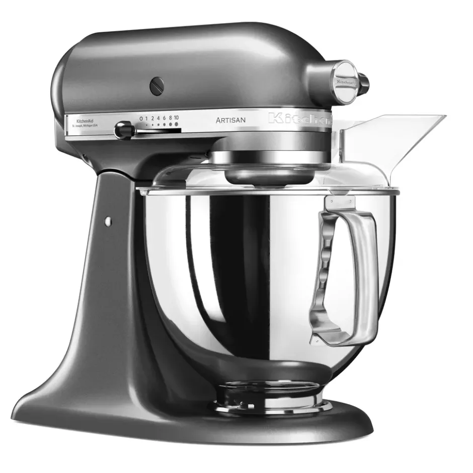 Artisan 5KSM175 köksmaskin med extra tillbehör 4,8 L, Medallion silver