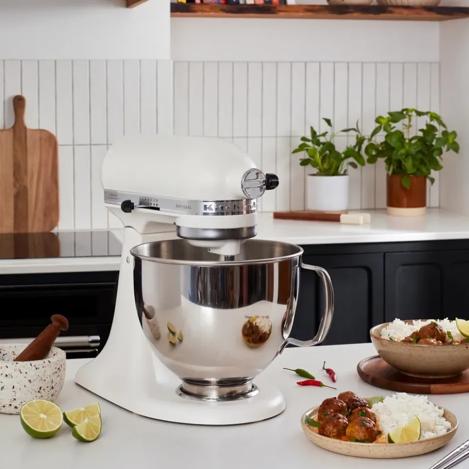 Artisan 5KSM175 köksmaskin med extra tillbehör 4,8 L, Porcelain white