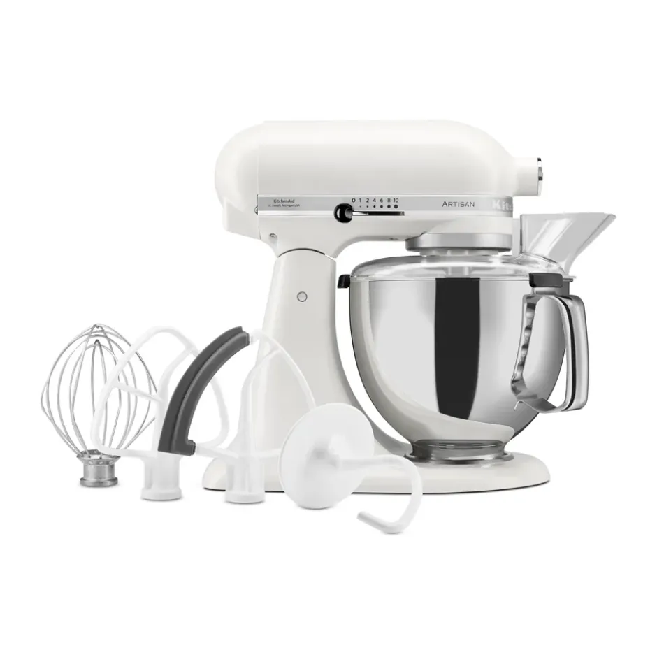Artisan 5KSM175 köksmaskin med extra tillbehör 4,8 L, Porcelain white