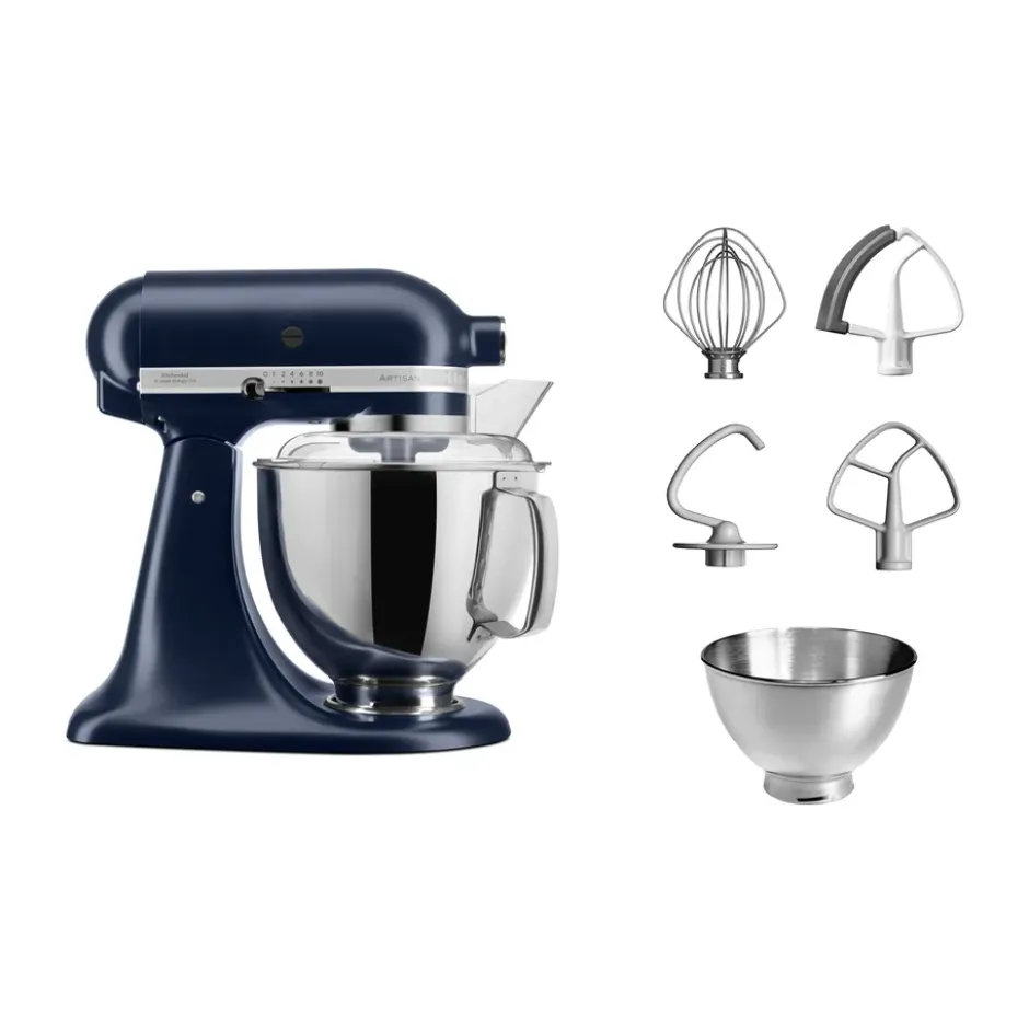 Artisan 5KSM175 köksmaskin med extra tillbehör 4,8 L, Ink blue