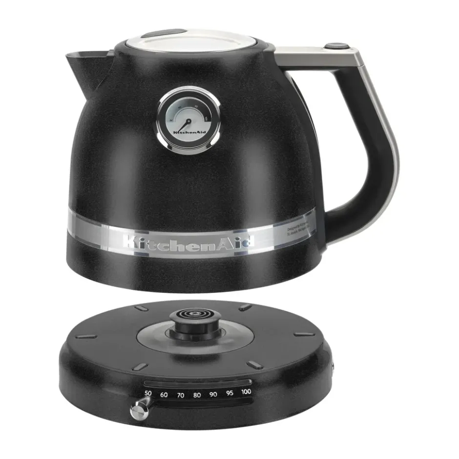 Artisan vattenkokare med variabel temperatur 1,5 L, Cast iron black