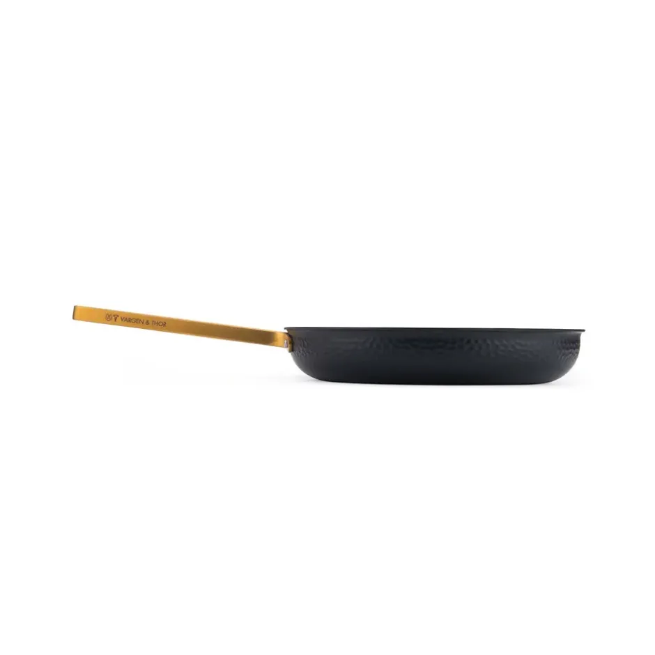 Arvet hamrad svart stekpanna, Modell Xb, Ø28 cm
