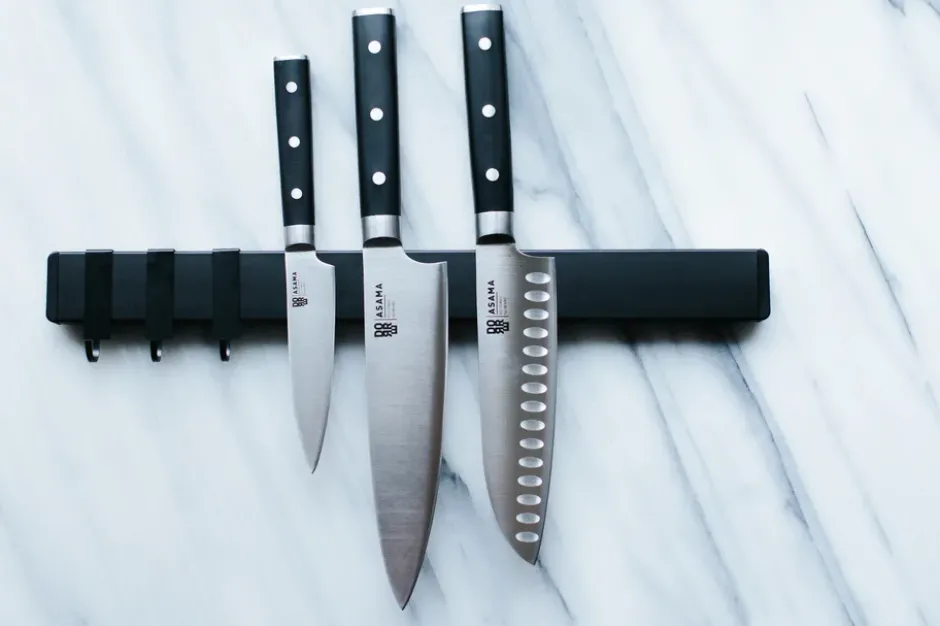 Asama knivset, Rostfritt stål, 3 delar