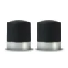 Axel vin- och champagnekork 2-pack, Svart-silver