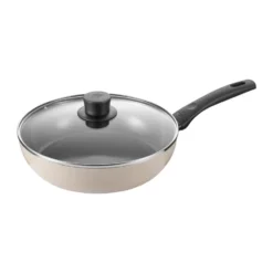Ballarini Ledro keramisk traktörpanna med glaslock, 28 cm