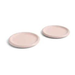 Barro tallrik, Pink, Ø24 cm 2-pack