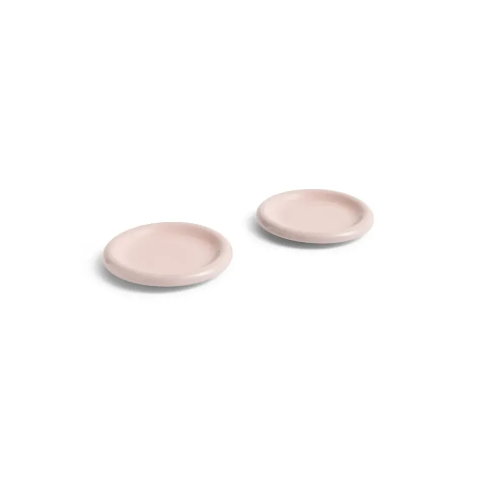 Barro tallrik, Pink, Ø18 cm 2-pack