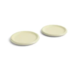 Barro tallrik, Pistachio, Ø24 cm 2-pack