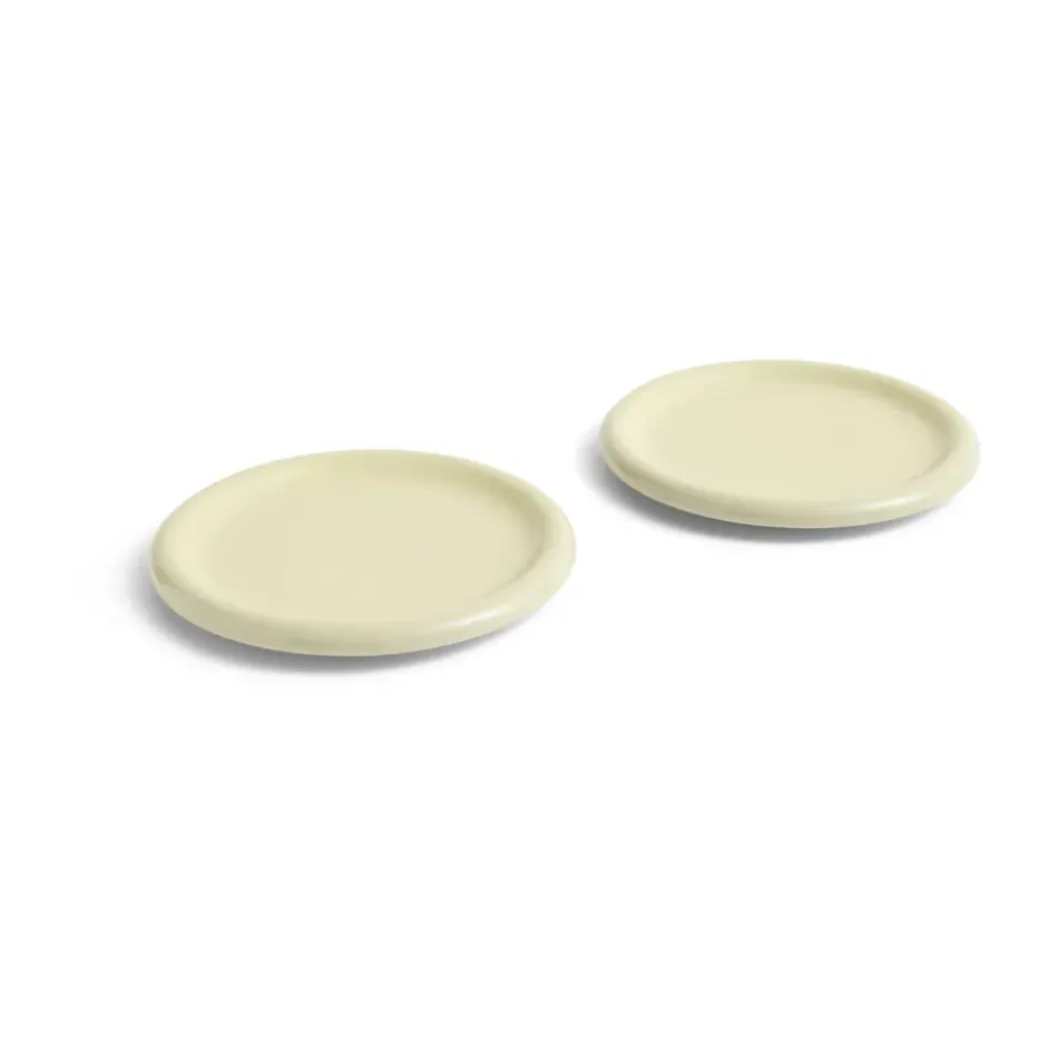 Barro tallrik, Pistachio, Ø24 cm 2-pack