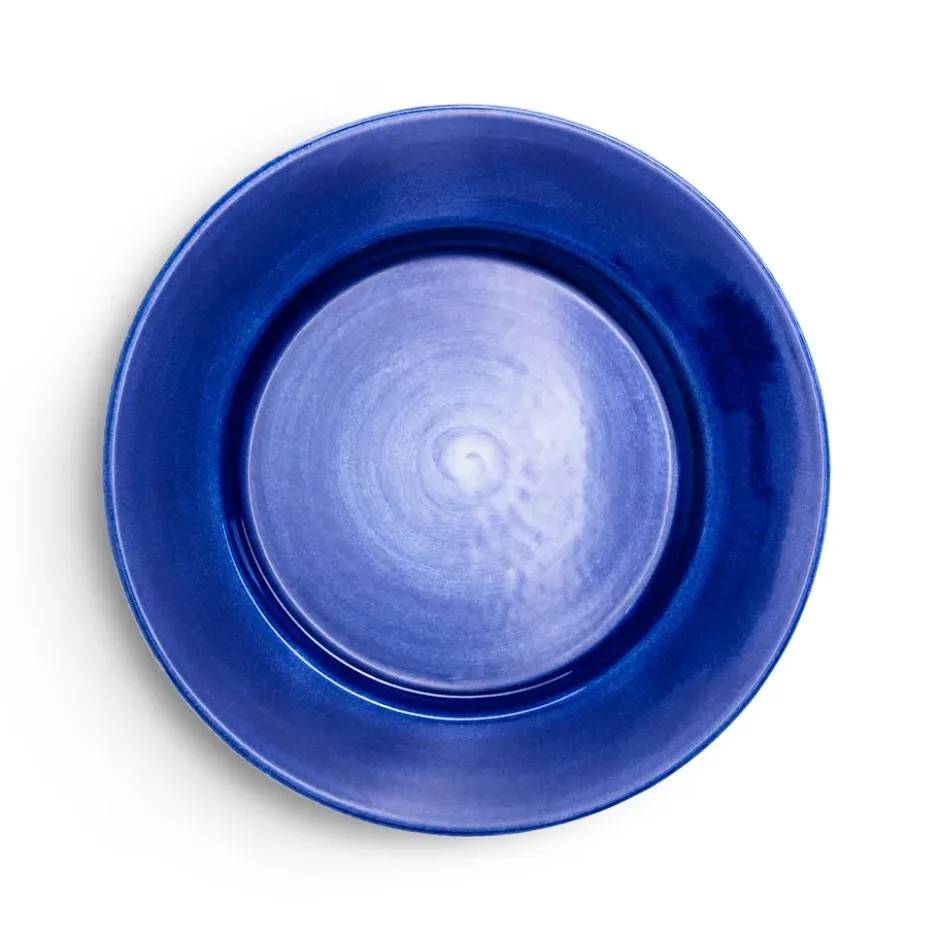 Basic tallrik 25 cm, Blå