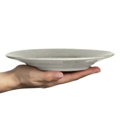 Basic tallrik 21 cm, Grå