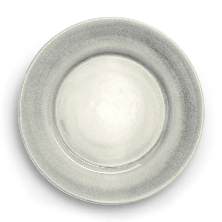 Basic tallrik 25 cm, Grå