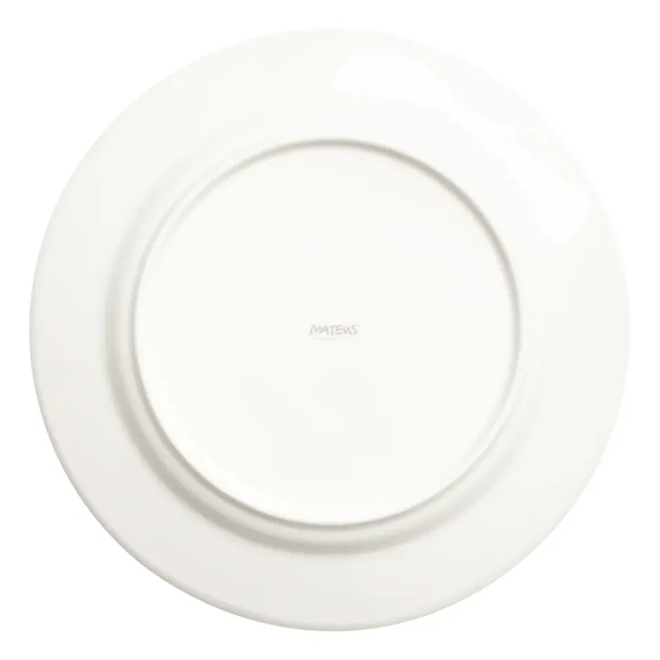 Basic tallrik 25 cm, Grå