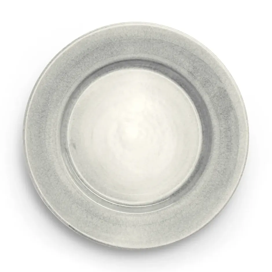 Basic tallrik 28 cm, Grå