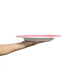 Basic tallrik 28 cm, Rosa