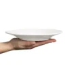 Basic tallrik 21 cm, Vit