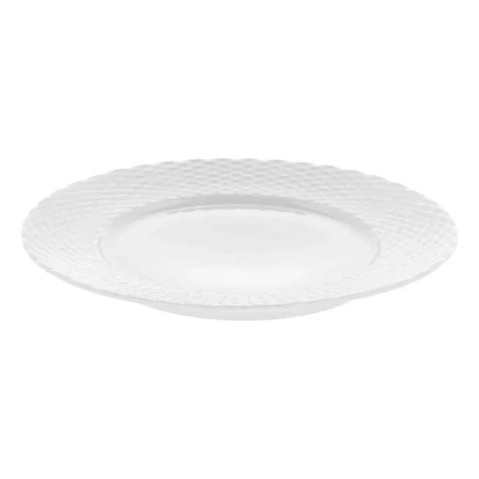 Basket tallrik Ø22 cm, Vit