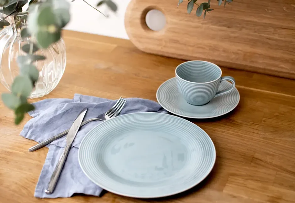 Beat servisset 30 delar, Arktisblå