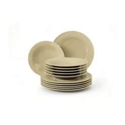Beat servisset 12 delar, Sandbeige