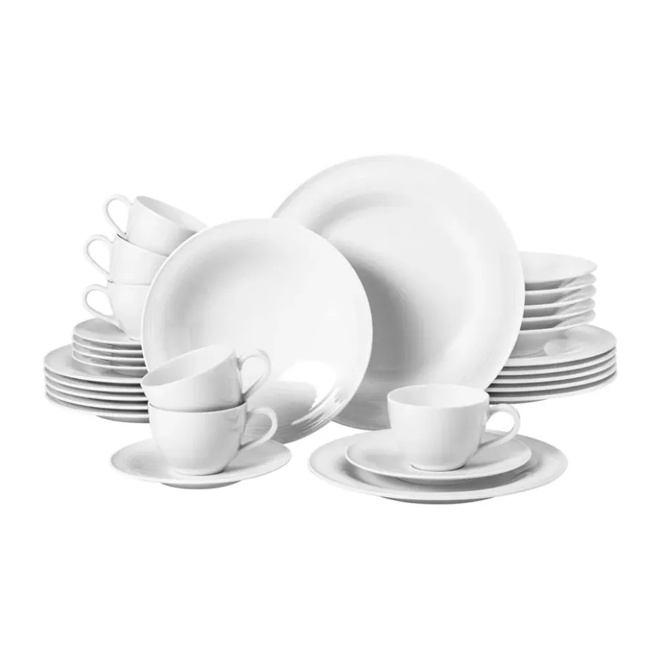 Beat servisset 30 delar, Vit