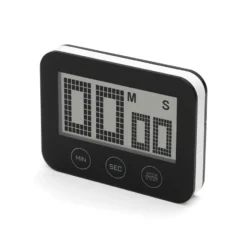 Bengt Ek digital timer med touchscreen, svart