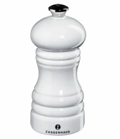 Berlin saltkvarn 12 cm, Blank vit