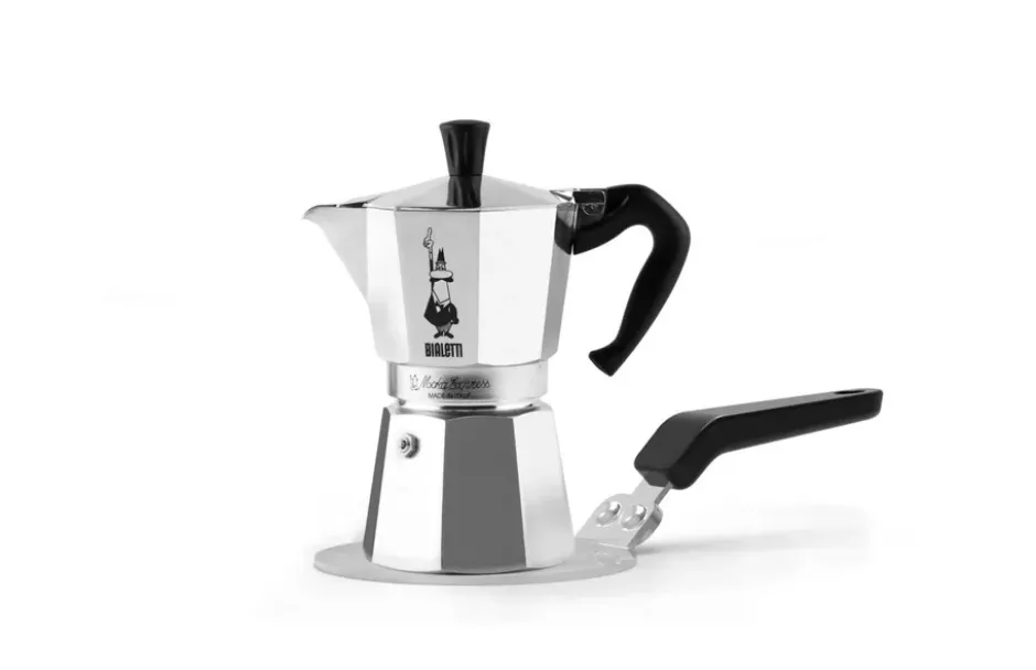 Bialetti induktionsplatta Ø13 cm, Silver-svart