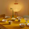 Bisamråttan Mumintallrik Ø19 cm, Beige