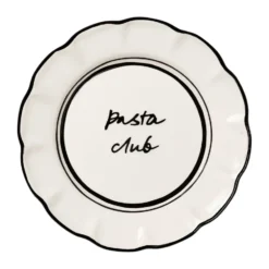 Bistro salladstallrik, Black, 21,5 cm
