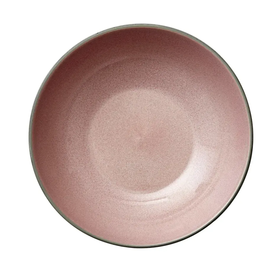 Bitz pastaskål Ø20 cm grå, Grå-rosa