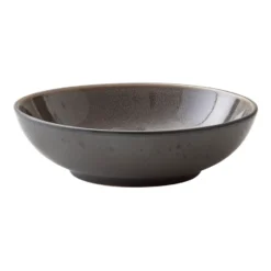 Bitz pastaskål Ø20 cm svart, Svart-grå