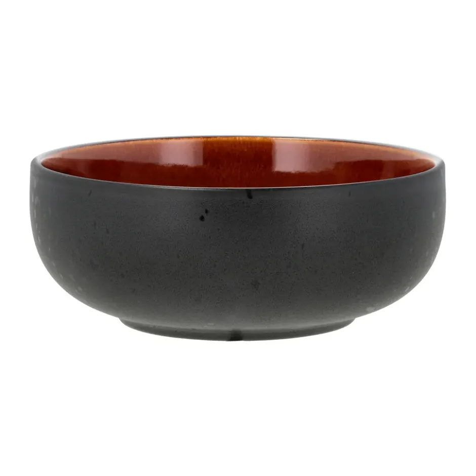 Bitz pokebowl/ramenskål Ø18 cm, Black-amber