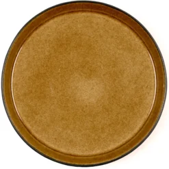 Bitz tallrik gastro Ø27 cm, Svart-amber