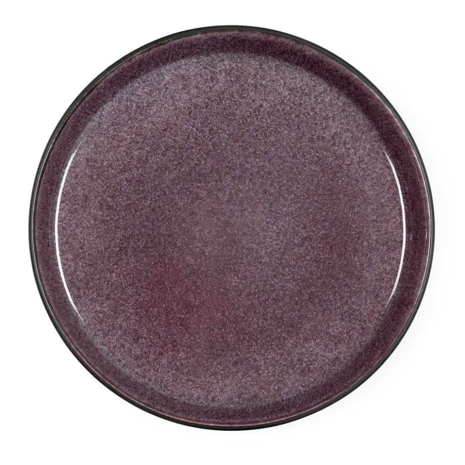 Bitz tallrik gastro Ø 21 cm, Svart-lila